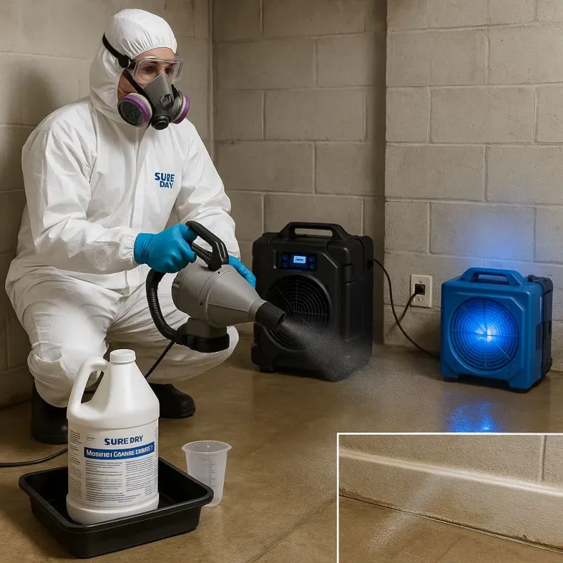 Sanitization and Odor Removal process in Allegany County, NY